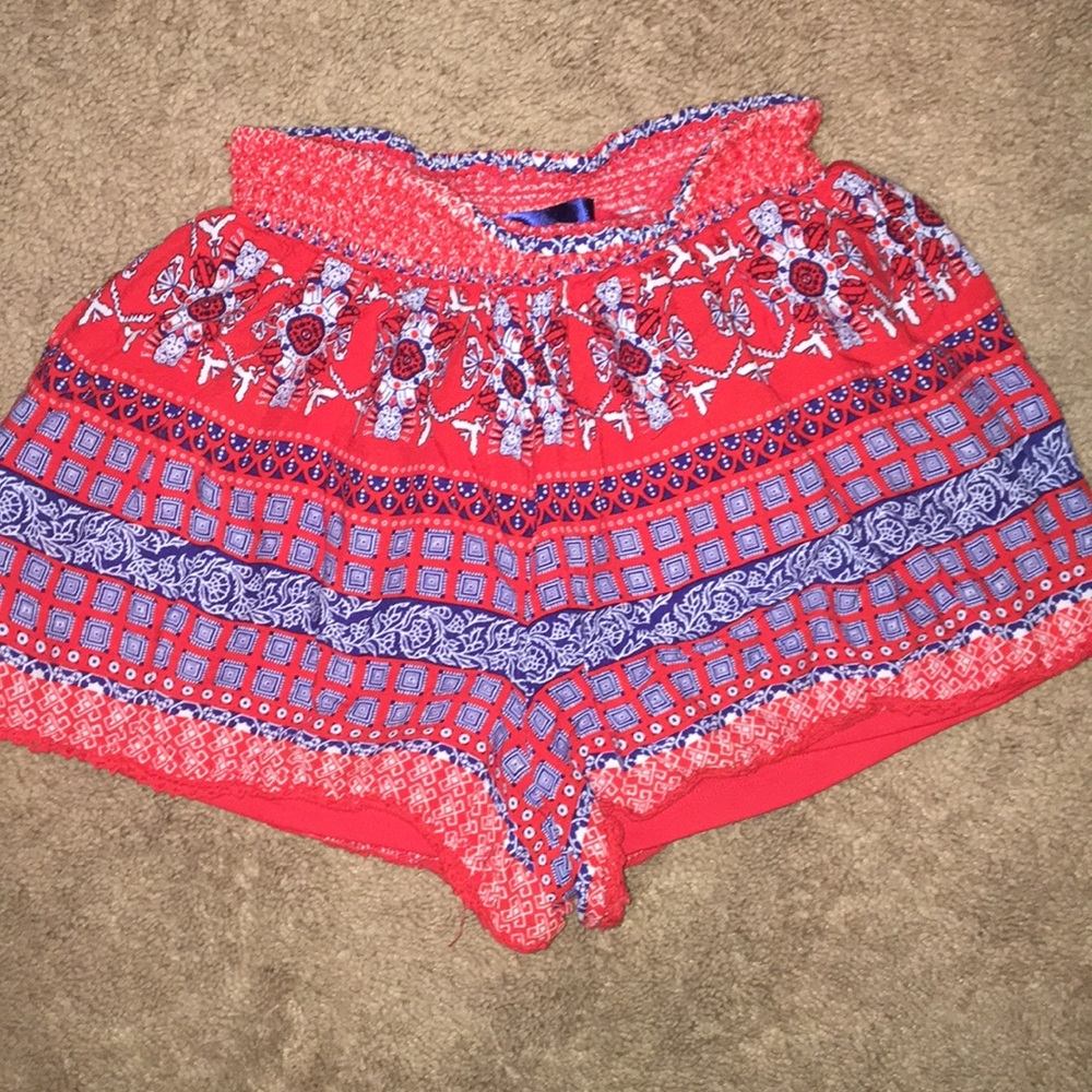 Mutli-colored shorts